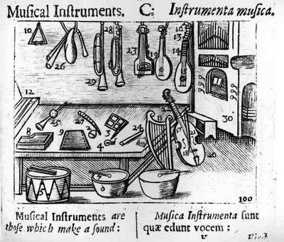 Instrumentos musicales de English School
